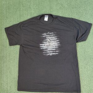 VINTAGE Amp Energy Drink Promo T Shirt Size XL